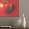 Tomaat - Rood - Hart PET vilt klein -sfeer6_closeup