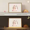 Prinses - Eenhoorn - Pastel Light Box met batterij (Wandlamp kind) middel -sfeer3_kind