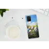 Grasveld - Eieren - Bloemen Telefoonhoesje Samsung Galaxy S10 Lite klein -oordopS10Lite