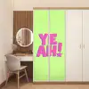 Groen - Neon - Quote deurposter klein -sfeer3