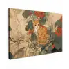 Kat - Sierlijk - Bloemen canvas 2cm klein -z3d
