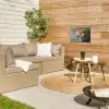 Orchidee - Boeket - Vaas - Bloemen tuinposter los doek klein -sfeer4
