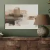 Penseelstreken - Abstract landschap - Rust PET vilt klein -sfeer2