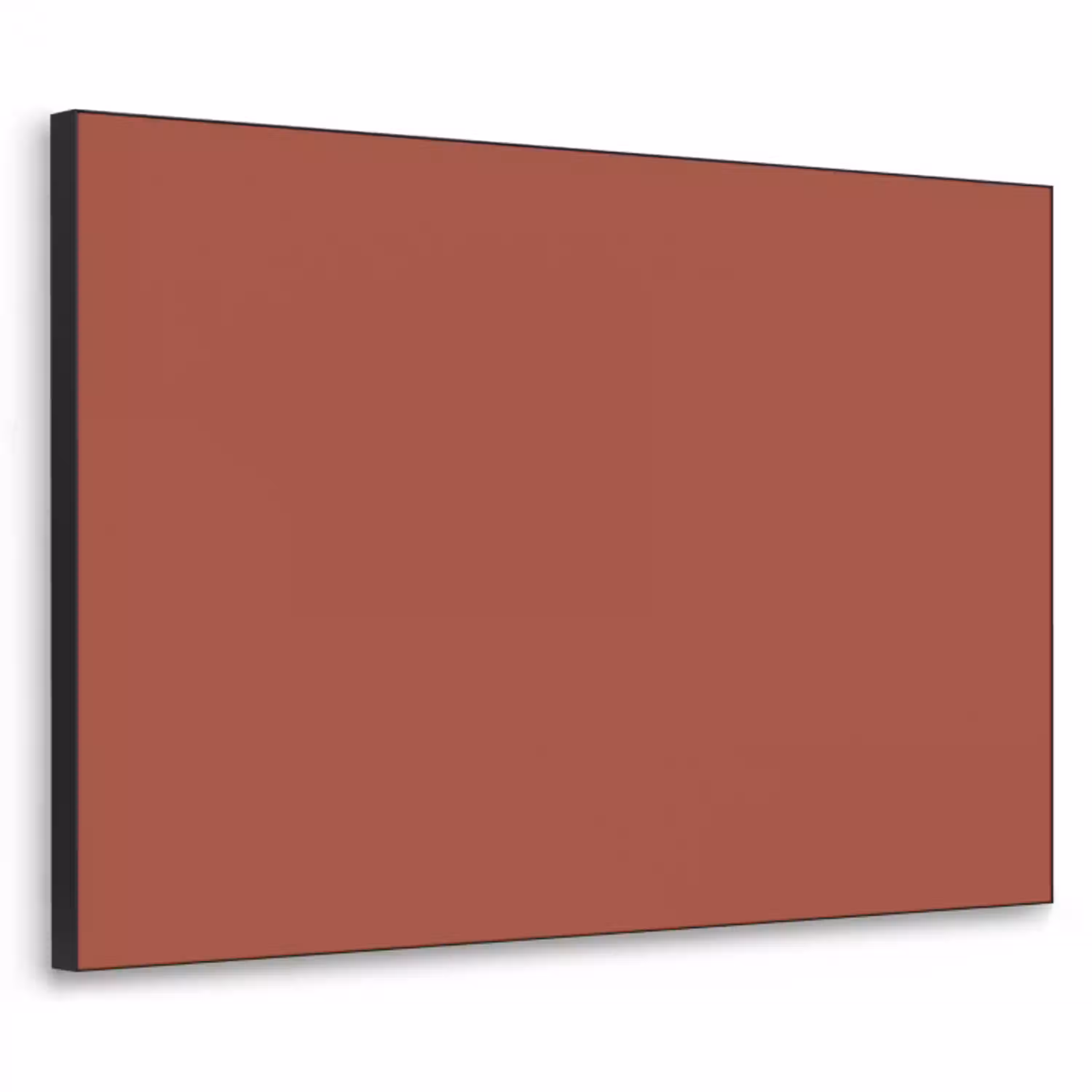 Rustic - Terracotta - Oranje Textielframe zwart klein 947 -3d