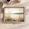 Meer - Water - Natuur - Beige Dienblad Rechthoek middel -USP_Formaat