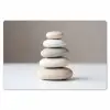 Gestapelde - Stenen - Grijs Placemat vinyl groot -zzsfeer1_Kitchenyeah-website
