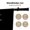 Mais - Eten - Goud - Zwart Wandkleed katoen klein -sfeer2