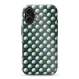 Ballen - Golf - Groen Toughcase MagSafe Apple iPhone 17 klein 1017 -3d