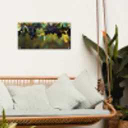 Druiven - Wijn - Natuur - Groen tuinposter los doek klein -sfeer7