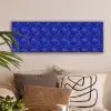Bloesem - Bloemen - Blauw canvas 2cm klein 828 -sfeer1