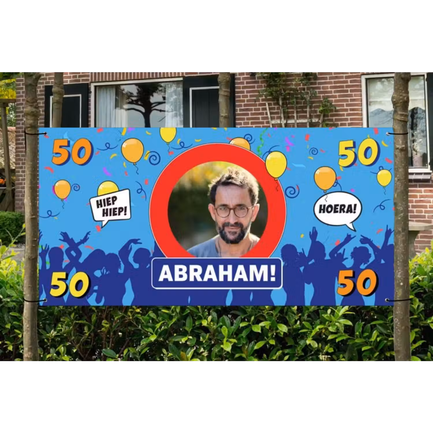 Spandoek - Verjaardag - Abraham