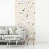 Terrazzo - Patroon - Kleurrijk  - Festival fotobehang vinyl groot 64 -woonkamer