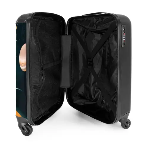 Saturnus space NBS - Handbagage koffer - Kinderen Unisex middel -binnenkant
