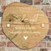 Hout - Sierlijk Naambord Organisch middel -sfeer10
