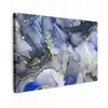Marmer - Goud - Abstract - Blauw canvas 2cm klein -z3d