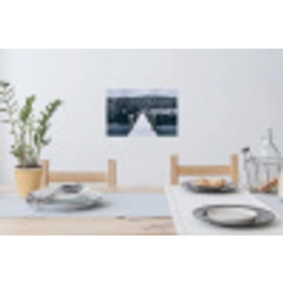 Steiger - Meer - Sneeuw - Bergen - Rustgevend Muursticker klein -eettafel