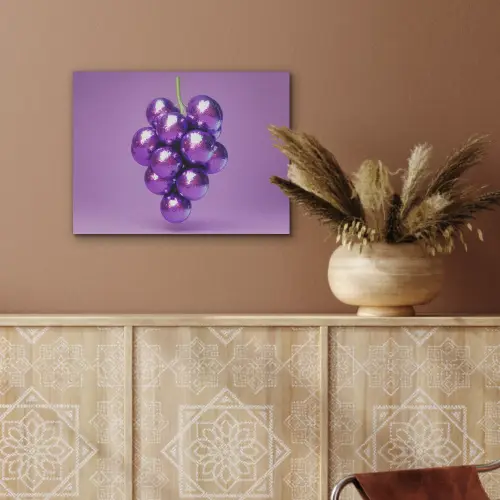 Druif - Disco - Glitter - Paars PET vilt klein -sfeer4