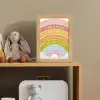 Kinderkamer - Quotes - Regenboog - Kleuriijk Light Box met kabel klein -sfeer2_kind