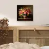 Kleuren - Boeket - Vaas - Hout aluminium wit klein -sfeer3