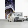 Marmer - Paars - Luxe - Marmerlook - Glitter fotobehang vinyl groot -slaapkamer