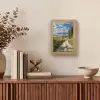 Mensen - Wandelen - Zandpad - Velden Light Box met kabel (Tafellamp) klein -sfeer2