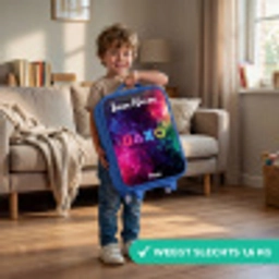 Symbolen - Game - Kleurrijk Kinderkoffer - Blauw klein -sfeer2_NL