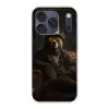 Beer - Bruin - Pak - Hoed Telefoonhoesje iPhone 17 Pro klein -3d