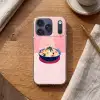 Rijst - Illustratie - Kom - Groente Telefoonhoesje iPhone 17 Pro klein -sfeer1