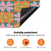 Bloemen - Retro - Patroon - Kleurrijk Inductie beschermer vinyl 3mm klein 276 -zzzzzzz-td-onderkant