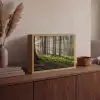 Zon - Takken - Bomen - Bos - Natuur Light Box met batterij (Wandlamp) middel -sfeer2