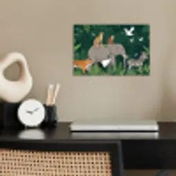 Tropisch - Jungle -  Groen poster papier klein -sfeer1