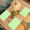 Groen - Pastel - Stippen Placemat vinyl groot -zzsfeer5_Kitchenyeah-website