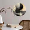 Cirkels - Schaduw - Abstract Wandcirkel behangsticker klein -sfeer3