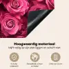 Rozen - Pink - Bloem Inductie beschemer met haakjes klein -ky-onderkant-nl