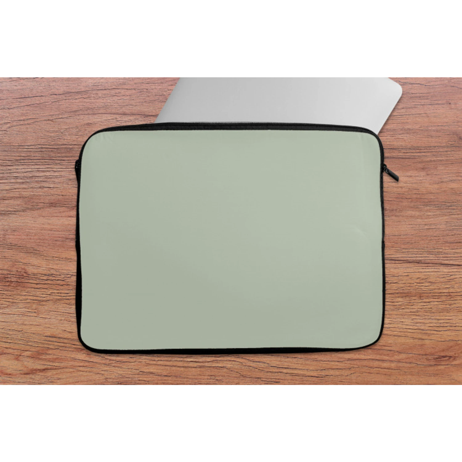 Kleur - Mintgroen - Interieur laptophoes neopreen klein 279 -tafel