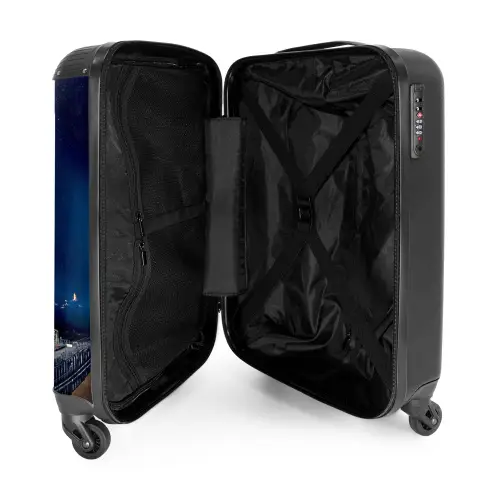 Rijzende raket NBS - Handbagage koffer - Kinderen Unisex middel -binnenkant