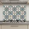 Barok - Tegel - Kleurrijk keuken achterwand spatscherm klein 900 -3d_website