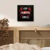 Krab - Rood - Tekst - Zwart aluminium wit klein -sfeer3