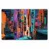 Abstract - Figuren - Kleurrijk Placemat vinyl groot -zzsfeer1_Kitchenyeah-website
