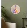 Gitaar - Pastel - Schilderachtig Wandcirkel kunststof plaat 5mm dik klein -sfeer3