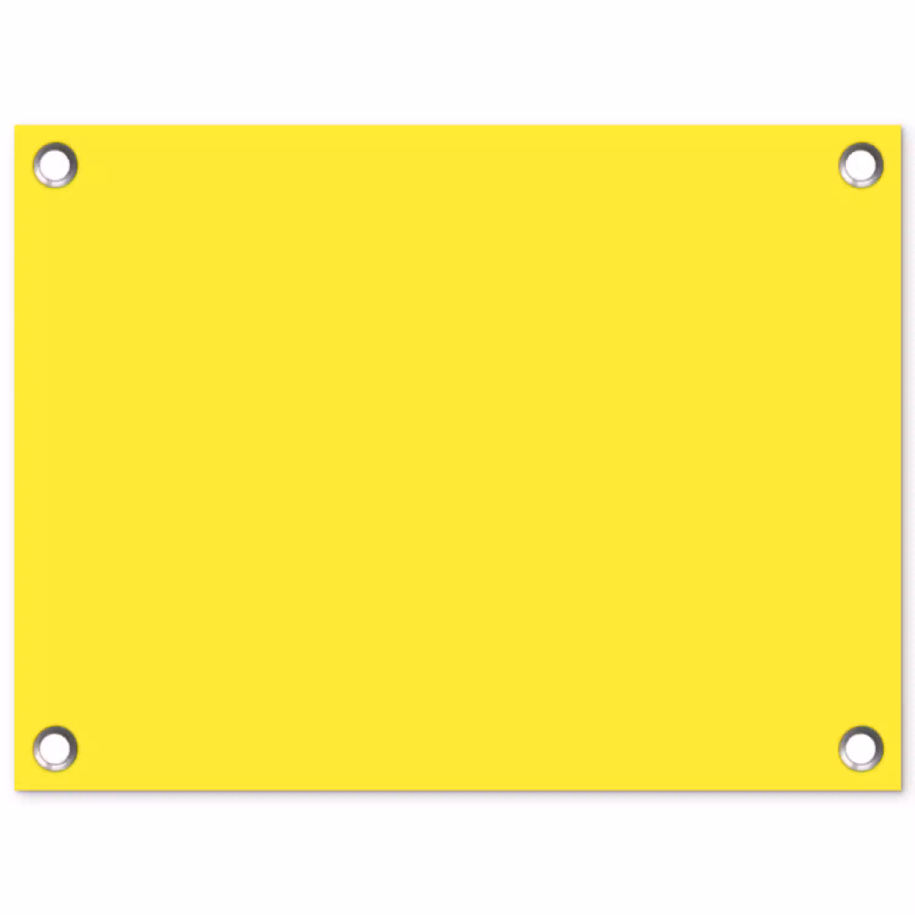 Soft - Custard - Geel tuinposter los doek klein 239 -3d