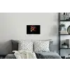 Boeket - Romantisch - Kleurrijk Muursticker klein -slaapkamer