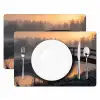 Brug - Mist - Bomen - Water Placemat vinyl groot -zzsfeer2_Kitchenyeah-website