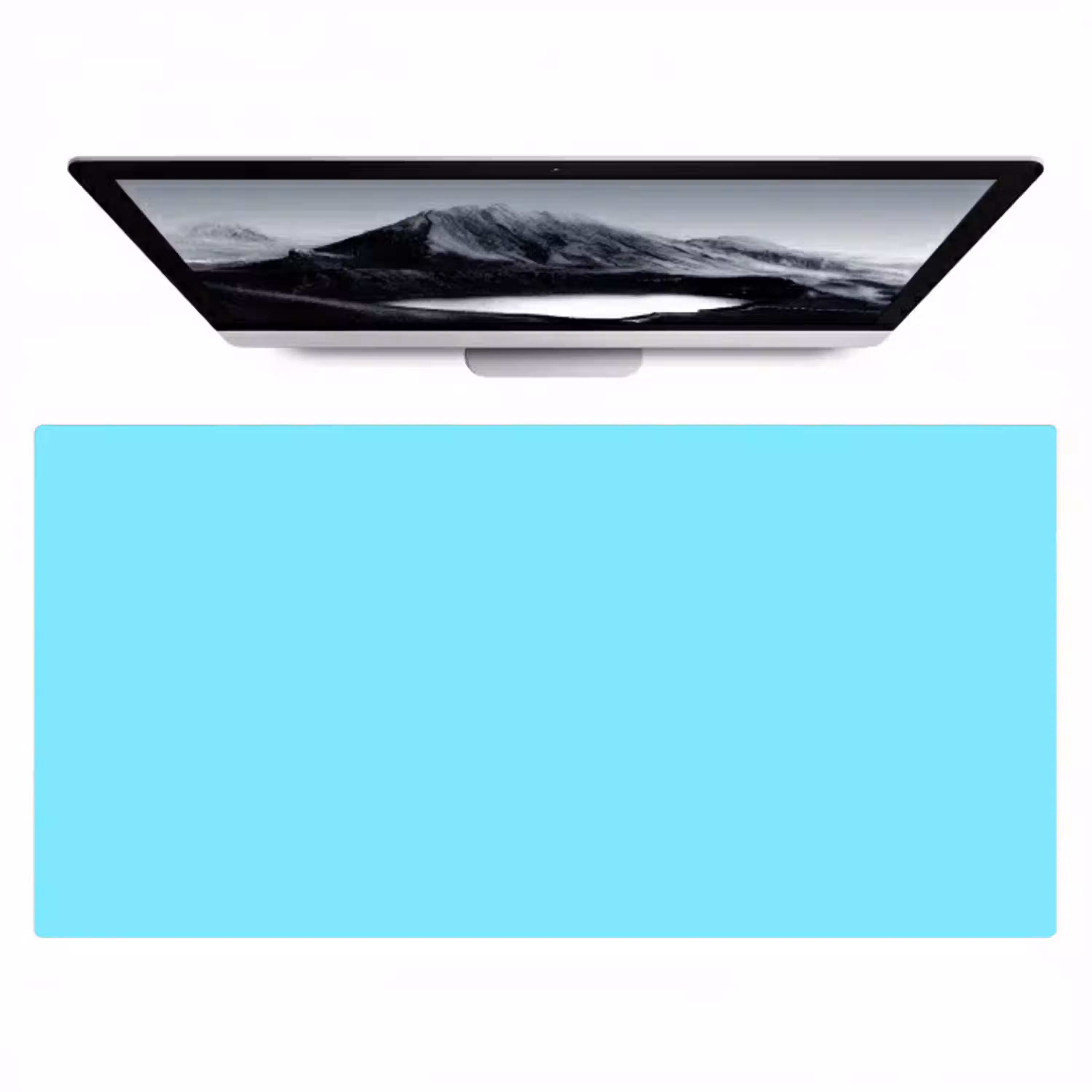 Electric - Cyan - Blauw Muismat XXL klein 681 -zzz3d