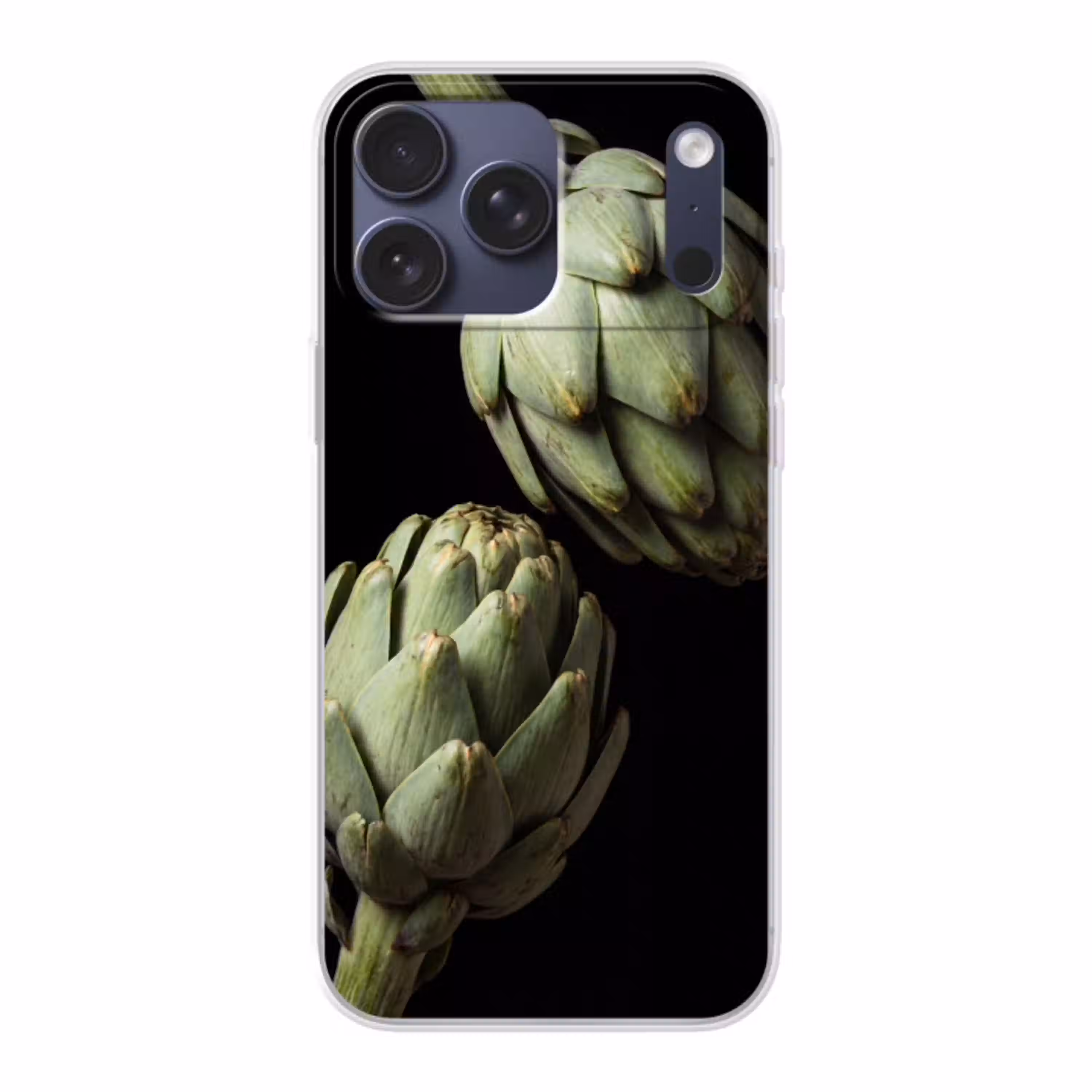 Artisjok - Groen - Eten Telefoonhoesje iPhone 17 Pro Max klein -3d