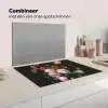Stilleven met bloemen in een glazen vaas - Schilderij van Jan Davidsz. de Heem Inductie beschermer vinyl 3mm klein -wsfeer7_website