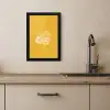 Citroenen - Illustratie - Minimalistisch - Geel KitchenYeah - Keuken - Fotolijst klein -sfeer2