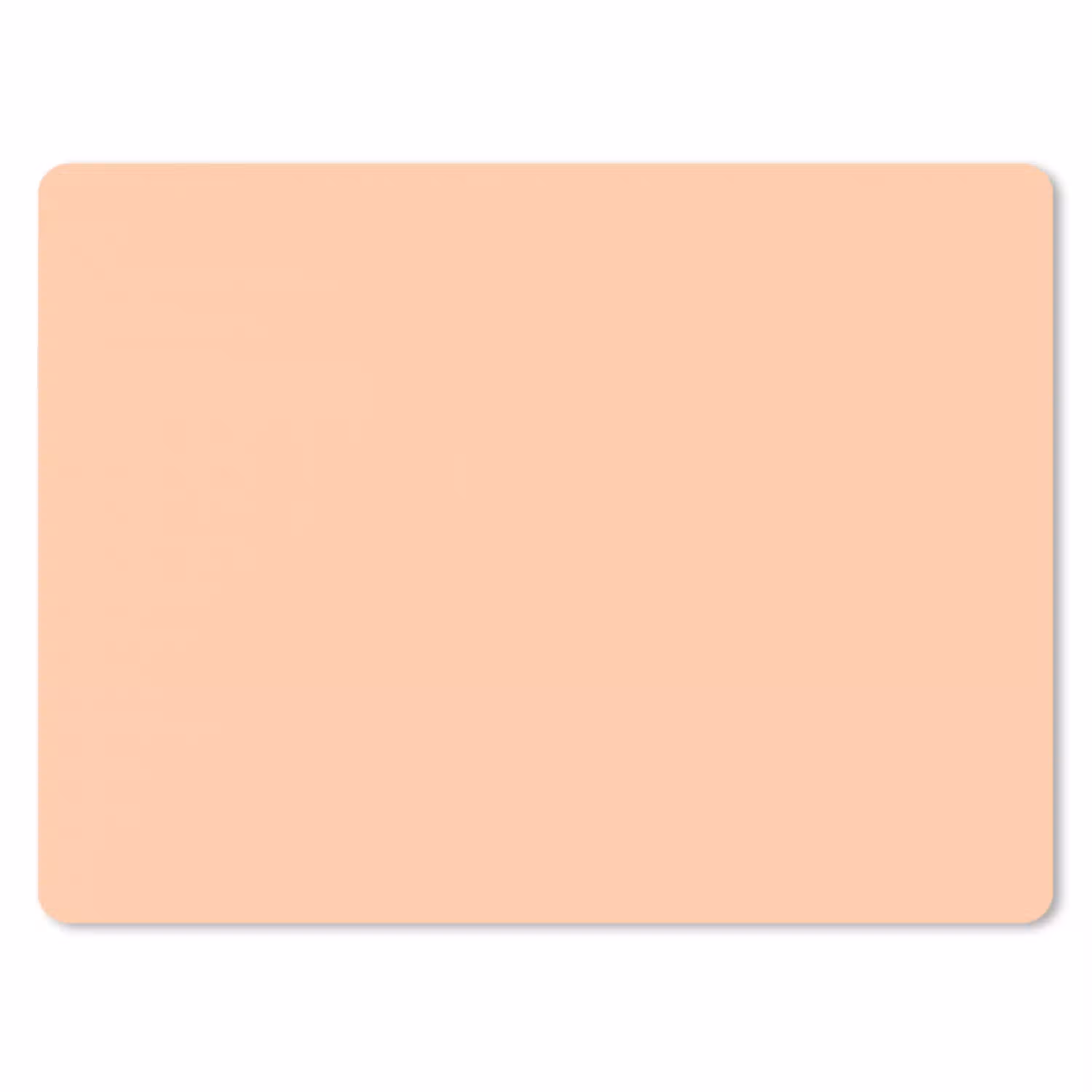 Apricot - Blush - Nude muismat rubber klein 262 -3d