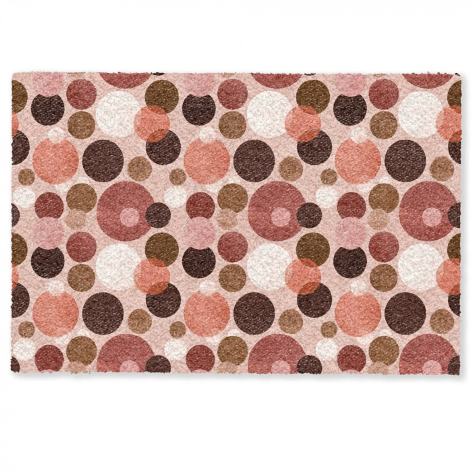 Cirkels - Modern - Kleurrijk Deurmat klein 898 -zkaufland3d