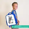 Baby nijlpaard Kinderrugzak - Blauw middel -sfeer3_NL